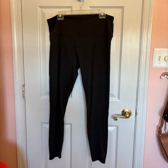 🖤 Lululemon Black High-Rise Leggings | Size XL (est) - Picture 1 of 3